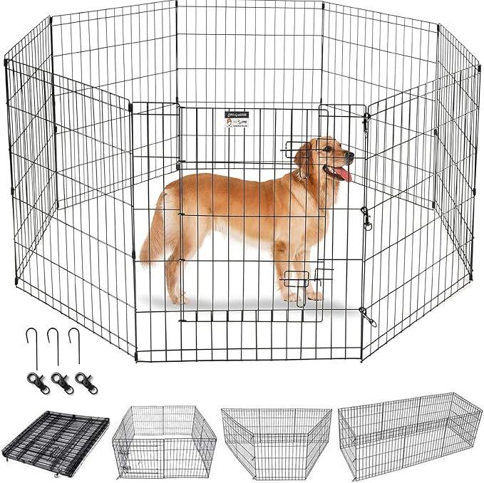 Corral plegable para perros
